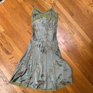 Betsy Johnson satin dress